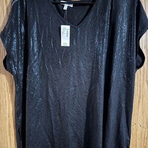 Maurices Black Boxy Dolman Sleeve T-Shirt